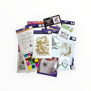 Iron On Transfers Variety 22 Transfers New in Packages